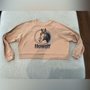 Howdy Horse light  Sweatshirt